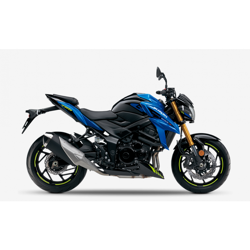 GSX-S750A - METALLIC TRITON BLUE / GLASS SPARKLE BLACK (KEL)