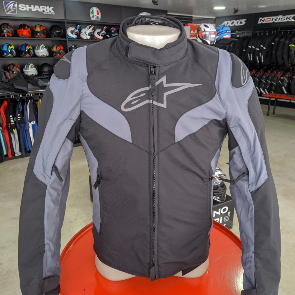 Jaqueta Alpinestars RX3 WP Impermeável Preta/Cinza