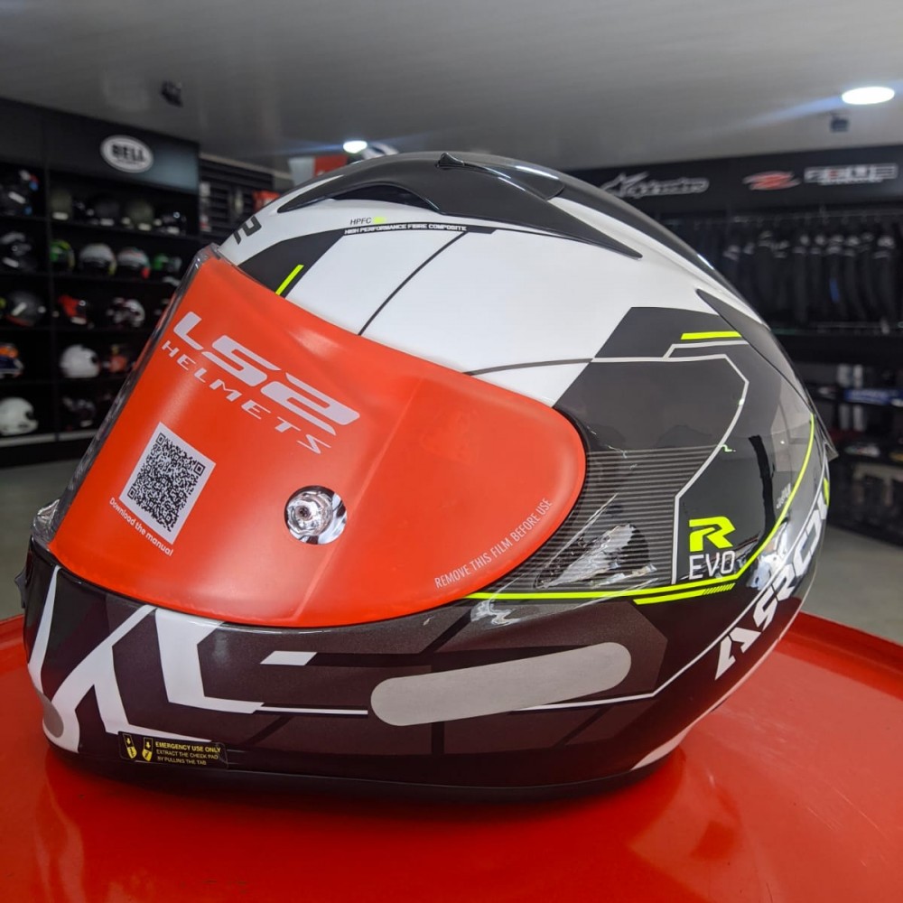 Capacete LS2 FF323 Arrow Techno Preto