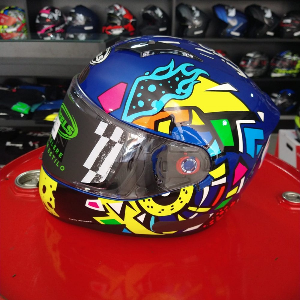 Capacete Peels Icon King Azul