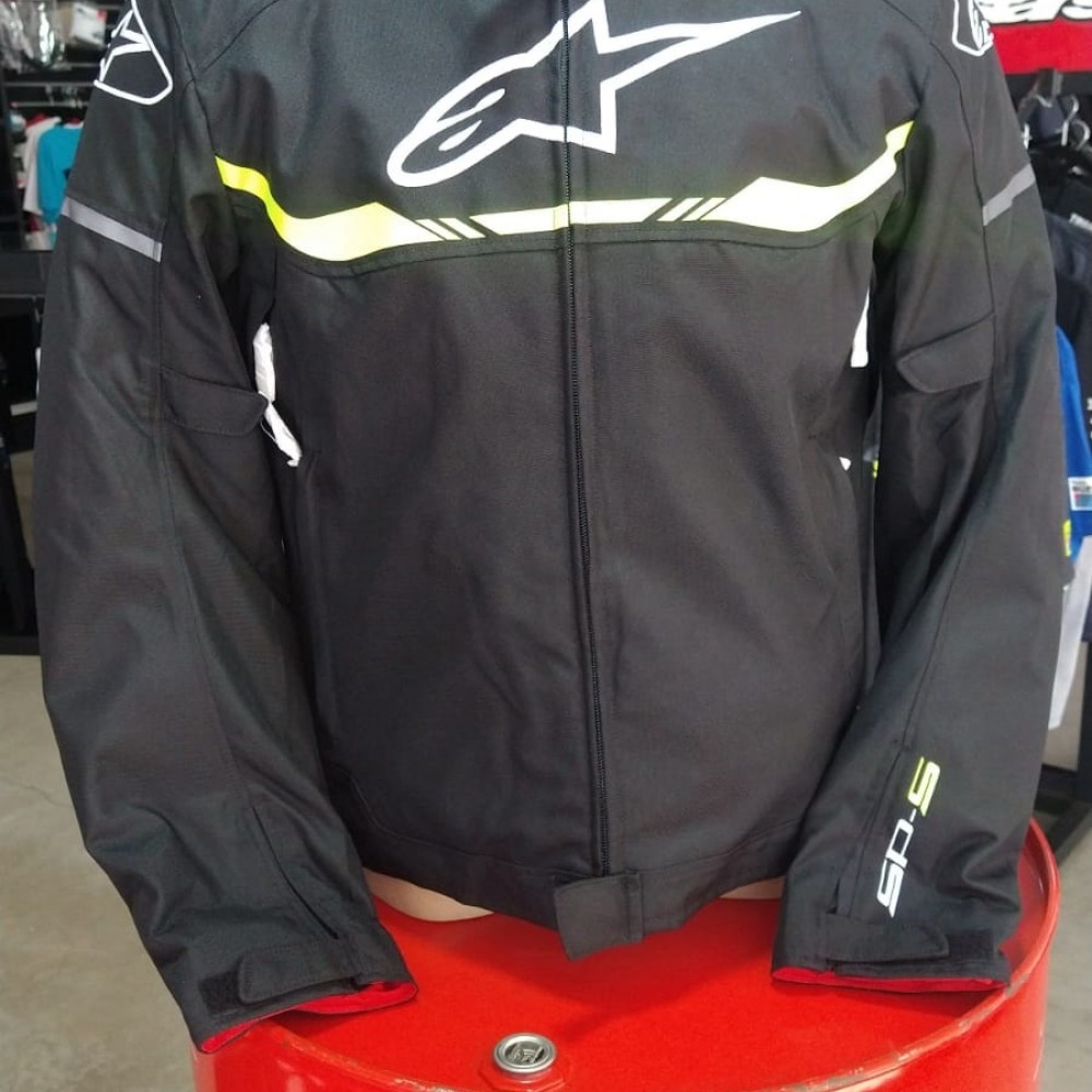 Jaqueta Alpinestars T Sps Wp Preto Amarelo