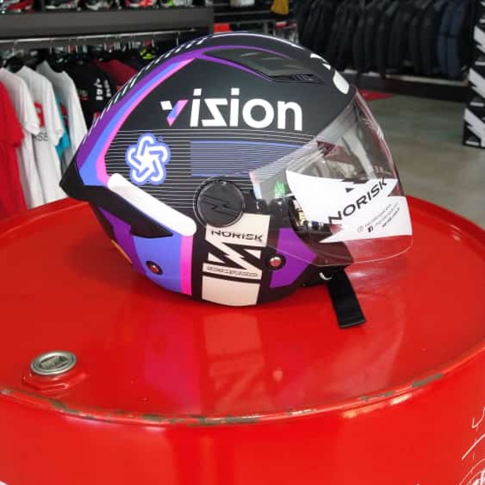 Capacete Norisk Neo Vizion Roxo