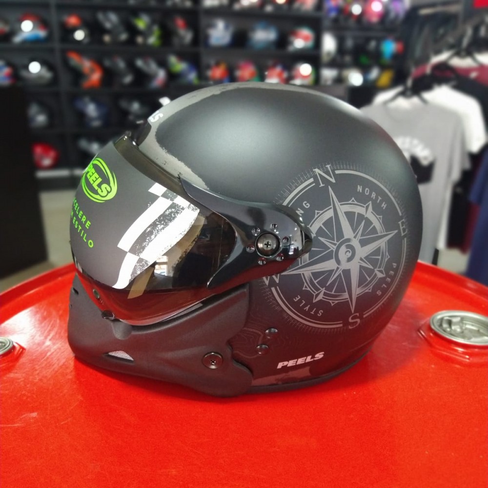 Capacete Moto Aberto Peels F-21 North