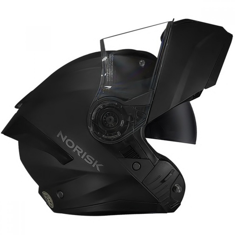 Capacete Norisk Force Ii Monocolor Preto Fosco