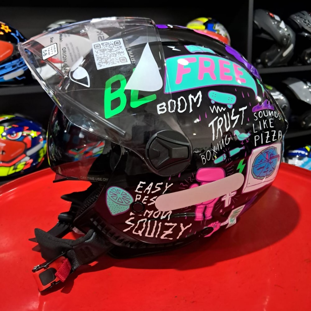 Capacete Norisk Orion Sv Free Preto