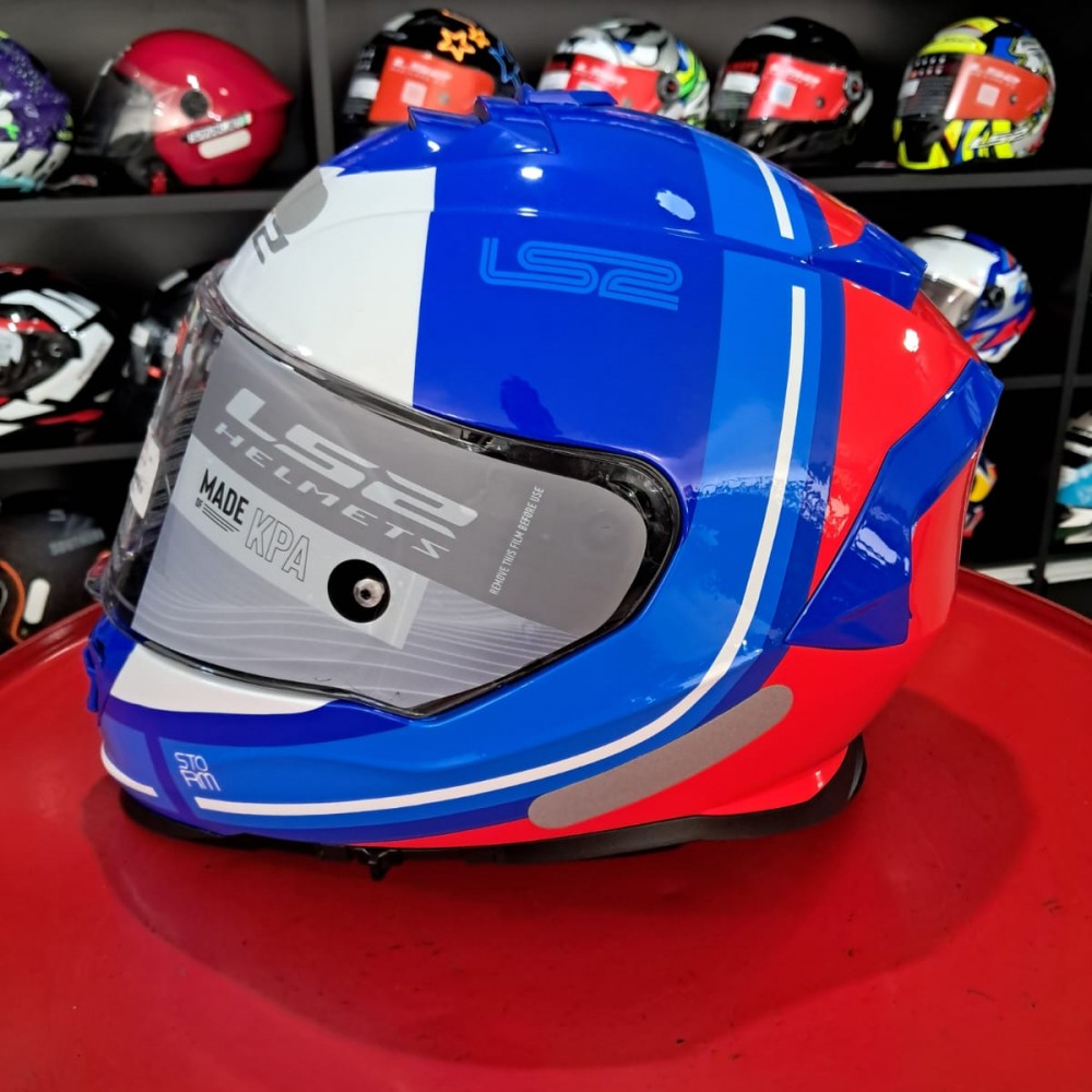 Capacete Ls2 Storm Slant Azul