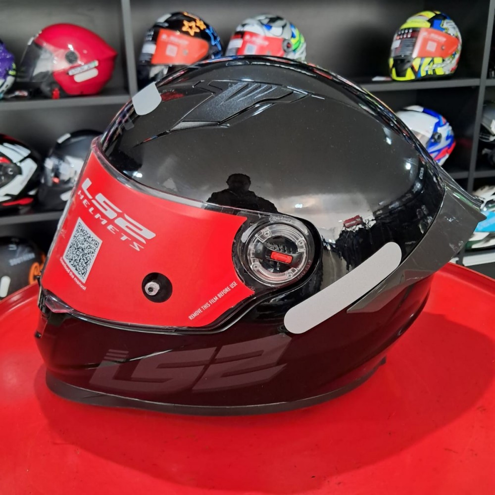 Capacete Ls2 Classic S Monocolor Preto