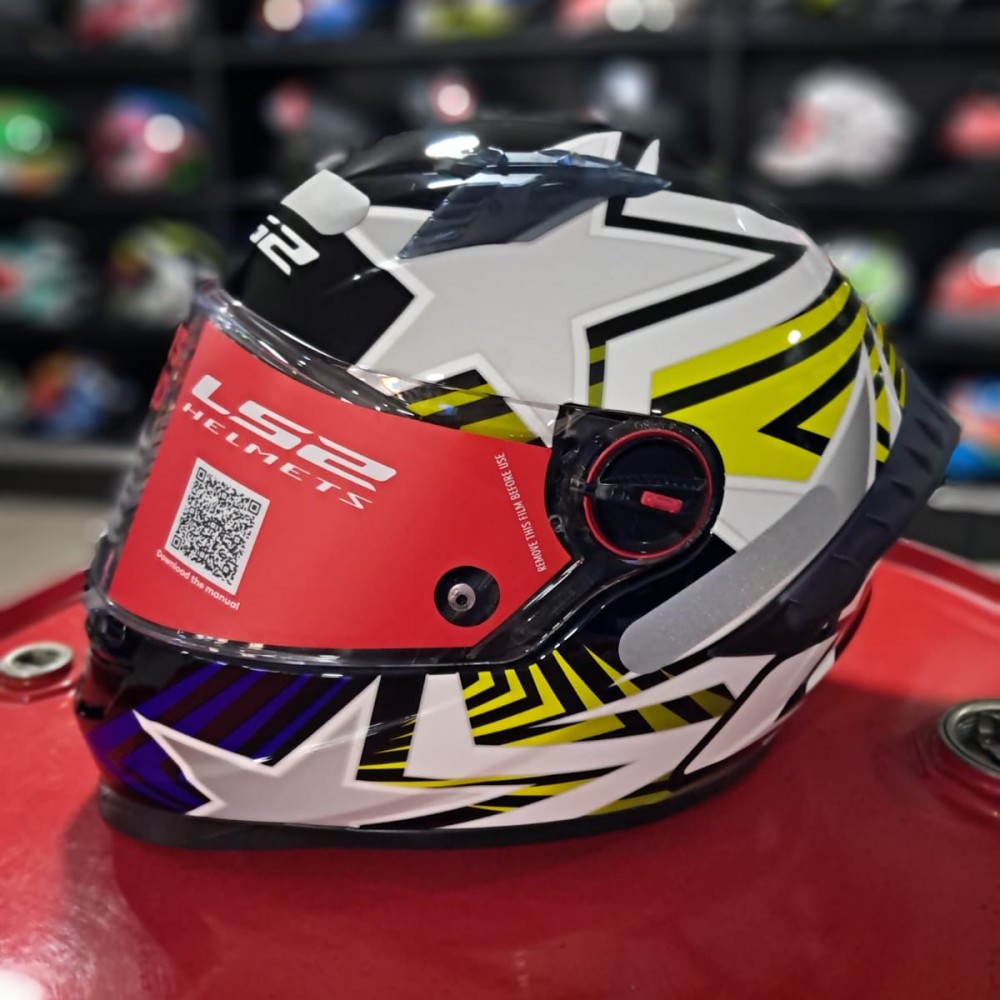 Capacete Ls2 Classic Pro Estellar Preto