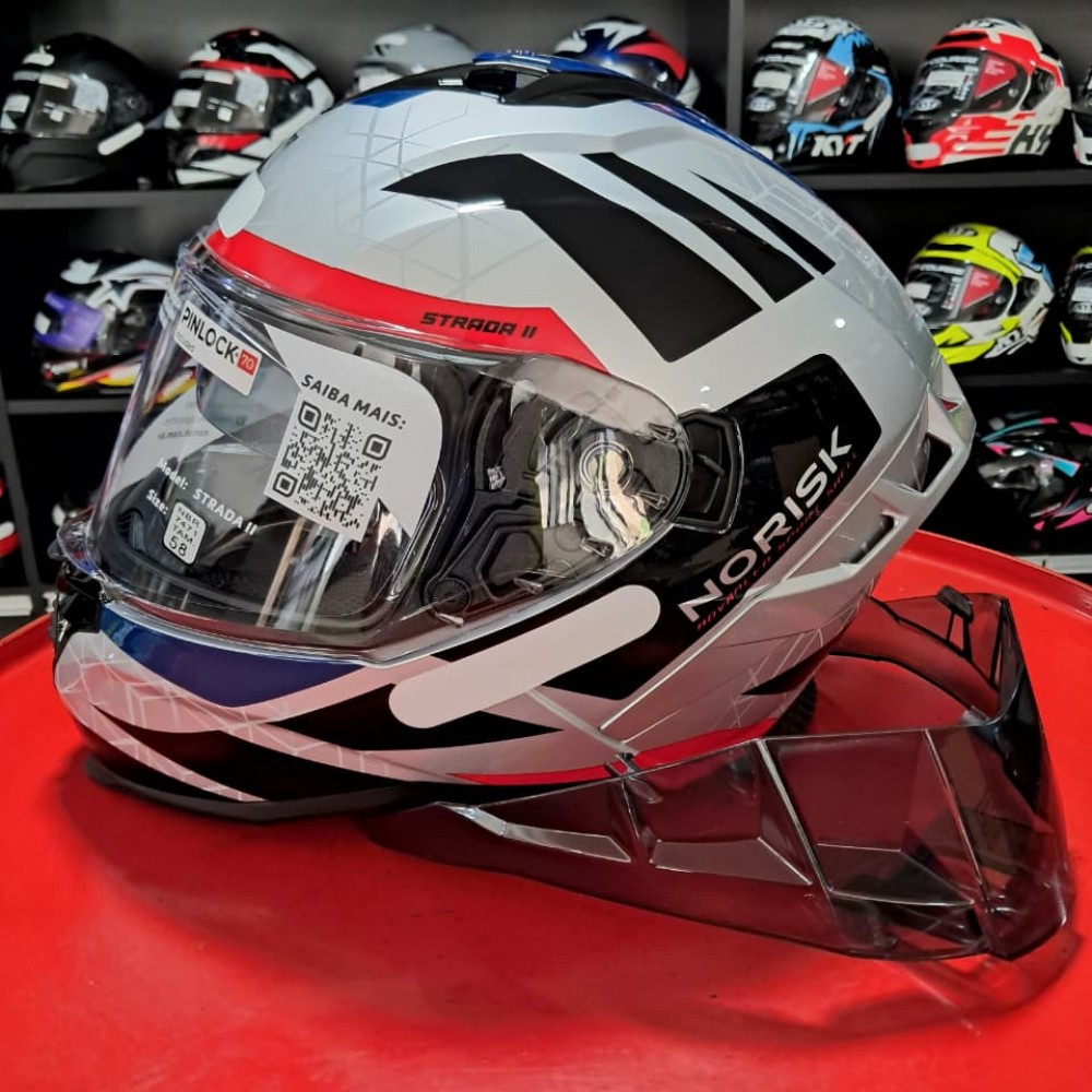 Capacete Norisk Strada Ii Evoque Azul